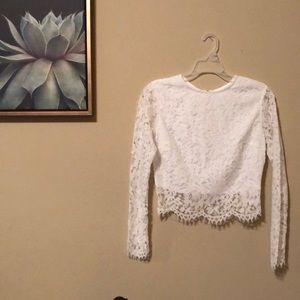 Lace Crop Top